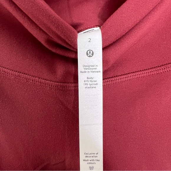 LULULEMON Mulled Wine Align High Rise Leggings 25” - Picture 4 of 7